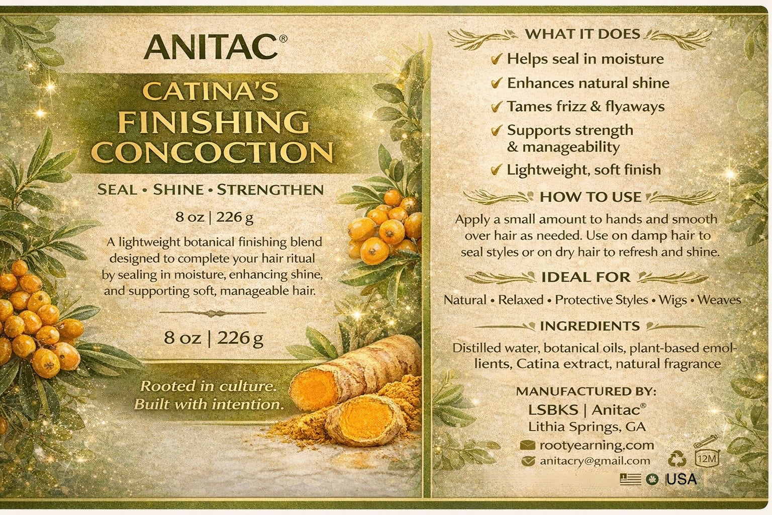 Anitac Finishing Concoction