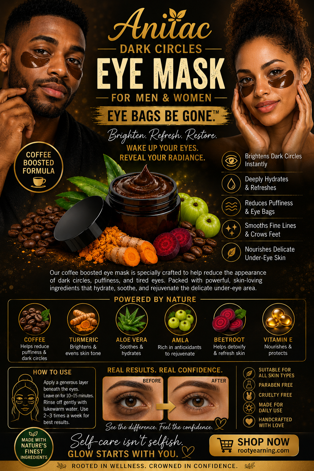 Anitac Dark Circle Eye Mask