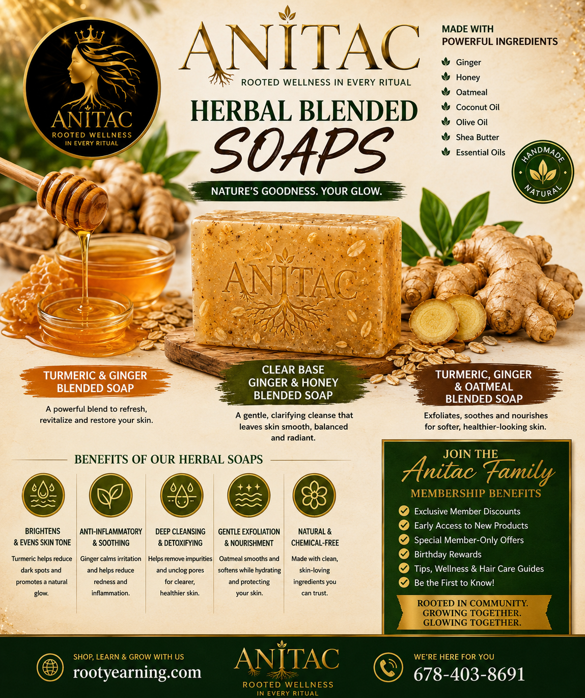 Turmeric & Ginger Blend Soap